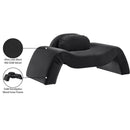  Manufacturer Color_Black -- Austin Black Velvet Upholstered Chair IMAGE 8
