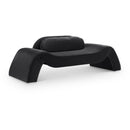  Manufacturer Color_Black -- Austin 87.5" Black Velvet Upholstered Loveseat IMAGE 1