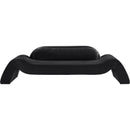  Manufacturer Color_Black -- Austin 107" Black Velvet Upholstered Sofa IMAGE 3