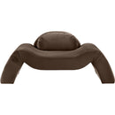 Meridian Austin Brown Velvet Chair IMAGE 3