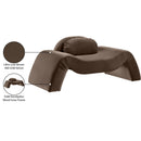 Meridian Austin Brown Velvet Chair IMAGE 8