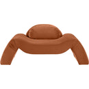  Manufacturer Color_Cognac -- Austin Cognac Velvet Upholstered Chair IMAGE 3