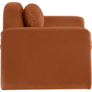  Manufacturer Color_Cognac -- Austin Cognac Velvet Upholstered Chair IMAGE 4