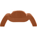  Manufacturer Color_Cognac -- Austin Cognac Velvet Upholstered Chair IMAGE 5