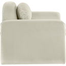  Manufacturer Color_Cream -- Austin Cream Velvet Upholstered Chair IMAGE 4