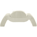  Manufacturer Color_Cream -- Austin Cream Velvet Upholstered Chair IMAGE 5