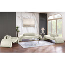 Meridian Austin Cream Velvet Sofa IMAGE 9