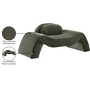 Meridian Austin Green Velvet Chair IMAGE 8