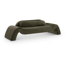  Manufacturer Color_Green -- Austin 107" Green Velvet Upholstered Sofa IMAGE 1