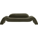 Meridian Austin Green Velvet Sofa IMAGE 3