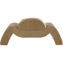  Manufacturer Color_Saddle -- Austin Saddle Velvet Upholstered Chair IMAGE 5
