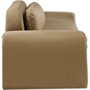 Meridian Austin Saddle Velvet Sofa IMAGE 4