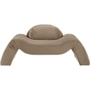 Meridian Austin Taupe Velvet Chair IMAGE 3