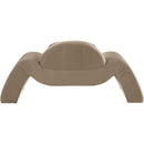  Manufacturer Color_Taupe -- Austin Taupe Velvet Upholstered Chair IMAGE 5