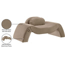  Manufacturer Color_Taupe -- Austin Taupe Velvet Upholstered Chair IMAGE 8