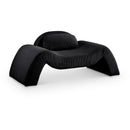  Manufacturer Color_Black -- Austin Black Corduroy Upholstered Chair IMAGE 1
