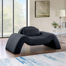  Manufacturer Color_Black -- Austin Black Corduroy Upholstered Chair IMAGE 2