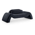  Manufacturer Color_Black -- Austin 87.5" Black Corduroy Upholstered Loveseat IMAGE 1
