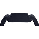  Manufacturer Color_Black -- Austin 87.5" Black Corduroy Upholstered Loveseat IMAGE 5
