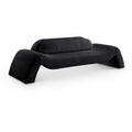  Manufacturer Color_Black -- Austin 107" Black Corduroy Upholstered Sofa IMAGE 1