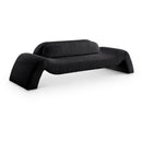  Manufacturer Color_Black -- Austin 107" Black Corduroy Upholstered Sofa IMAGE 1