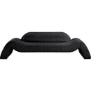  Manufacturer Color_Black -- Austin 107" Black Corduroy Upholstered Sofa IMAGE 3