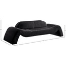  Manufacturer Color_Black -- Austin 107" Black Corduroy Upholstered Sofa IMAGE 7