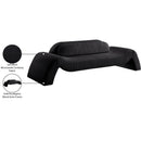  Manufacturer Color_Black -- Austin 107" Black Corduroy Upholstered Sofa IMAGE 8