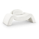 Meridian Austin Cream Corduroy Fabric Chair IMAGE 1