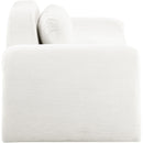  Manufacturer Color_Cream -- Austin 87.5" Cream Corduroy Upholstered Loveseat IMAGE 4