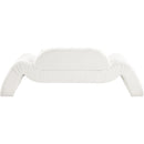  Manufacturer Color_Cream -- Austin 87.5" Cream Corduroy Upholstered Loveseat IMAGE 5