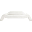 Meridian Austin Cream Corduroy Fabric Sofa IMAGE 3