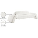  Manufacturer Color_Cream -- Austin 107" Cream Corduroy Upholstered Sofa IMAGE 8