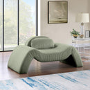  Manufacturer Color_Green -- Austin Green Corduroy Upholstered Chair IMAGE 2
