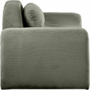  Manufacturer Color_Green -- Austin Green Corduroy Upholstered Chair IMAGE 4