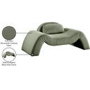  Manufacturer Color_Green -- Austin Green Corduroy Upholstered Chair IMAGE 8