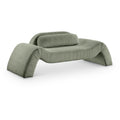  Manufacturer Color_Green -- Austin 87.5" Green Corduroy Upholstered Loveseat IMAGE 1