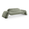  Manufacturer Color_Green -- Austin 107" Green Corduroy Upholstered Sofa IMAGE 1