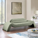  Manufacturer Color_Green -- Austin 107" Green Corduroy Upholstered Sofa IMAGE 2