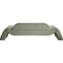  Manufacturer Color_Green -- Austin 107" Green Corduroy Upholstered Sofa IMAGE 5