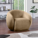  Manufacturer Color_Beige -- Meridian Emery Stationary Fabric Chair IMAGE 2