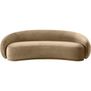  Manufacturer Color_Beige -- Meridian Emery Stationary Fabric Sofa IMAGE 3