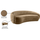  Manufacturer Color_Beige -- Meridian Emery Stationary Fabric Sofa IMAGE 8