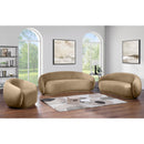 Meridian Emery Beige Velvet Sofa IMAGE 9