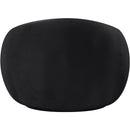  Manufacturer Color_Black -- Emery Black Velvet Upholstered Chair IMAGE 5