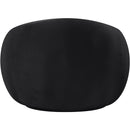 Meridian Emery Black Velvet Chair IMAGE 5