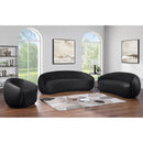 Manufacturer Color_Black -- Emery Black Velvet Upholstered Chair IMAGE 9