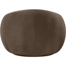  Manufacturer Color_Brown -- Emery Brown Velvet Upholstered Chair IMAGE 5