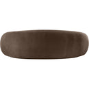 Meridian Emery Brown Velvet Sofa IMAGE 5
