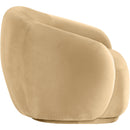  Manufacturer Color_Camel -- Emery Camel Velvet Upholstered Chair IMAGE 4
